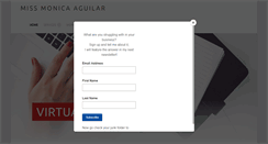 Desktop Screenshot of missmonicaaguilar.com